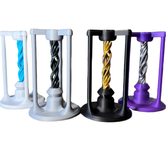 Portal Desk Sculpture - Optical Illusion Art, Customizable Colors, 3D-Printed Design Desk decor Office Accent Fidget