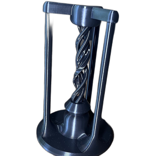 Portal Desk Sculpture - Optical Illusion Art, Customizable Colors, 3D-Printed Design Desk decor Office Accent Fidget