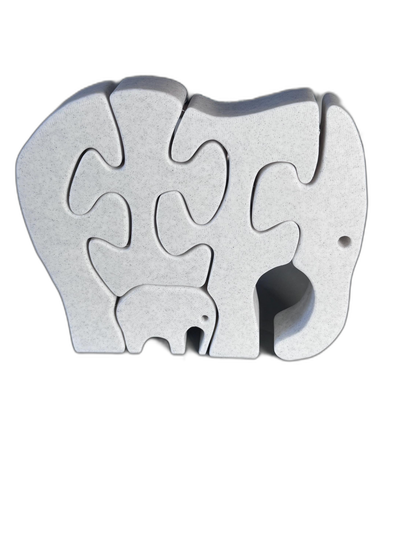 Simple 3D Elephant Puzzle
