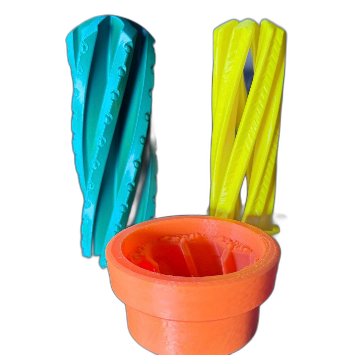 3D Articulated Cactus Fidget in Pot