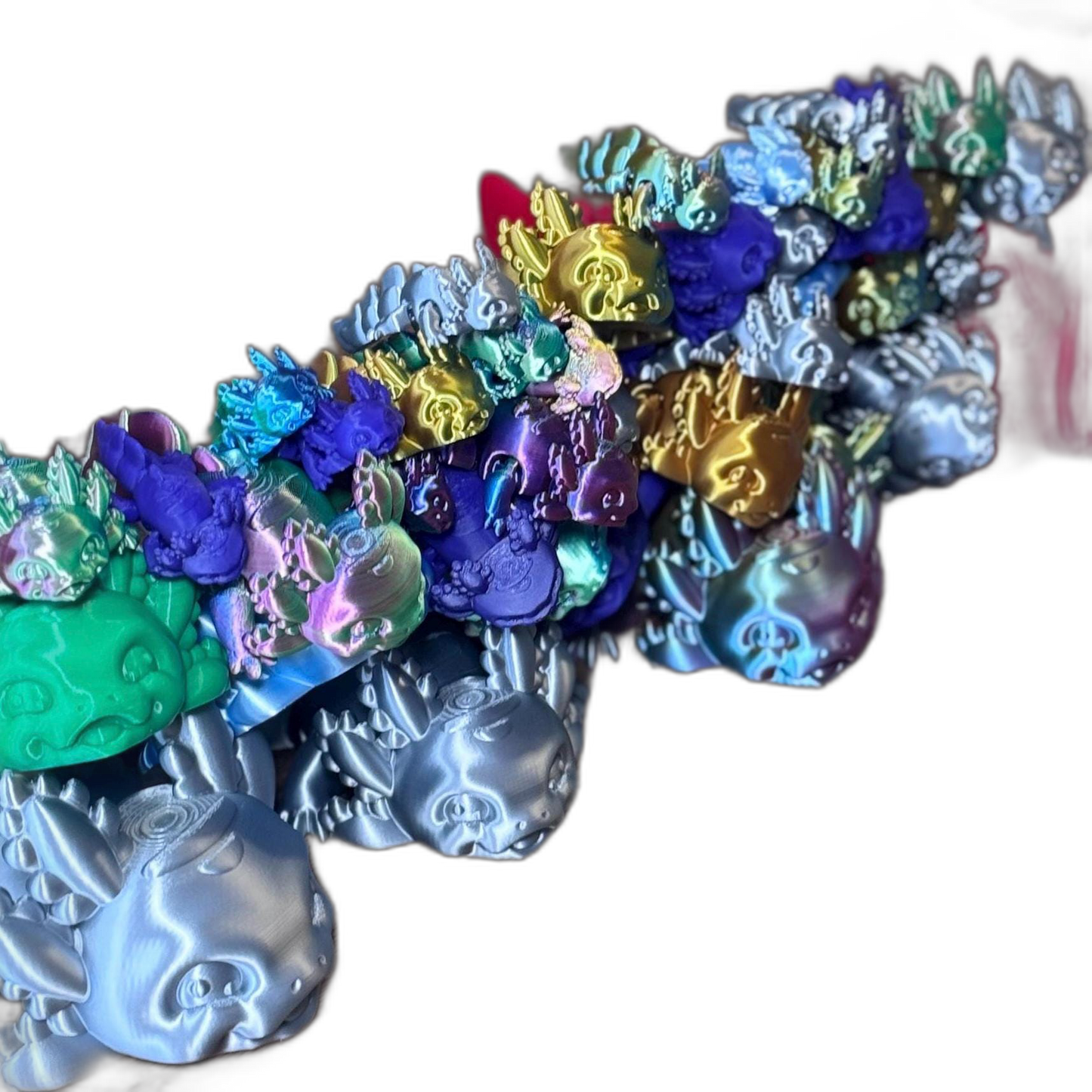Articulating 3D Axolotl Fidget Toy