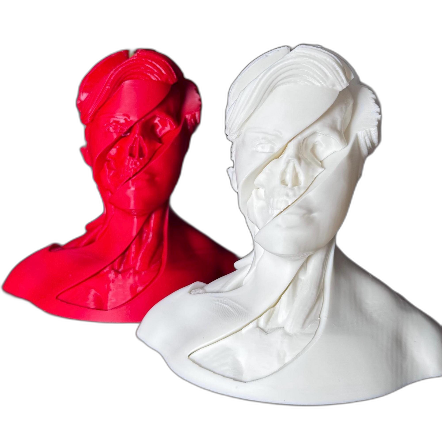 3D Split Face Sculpture Fidget
