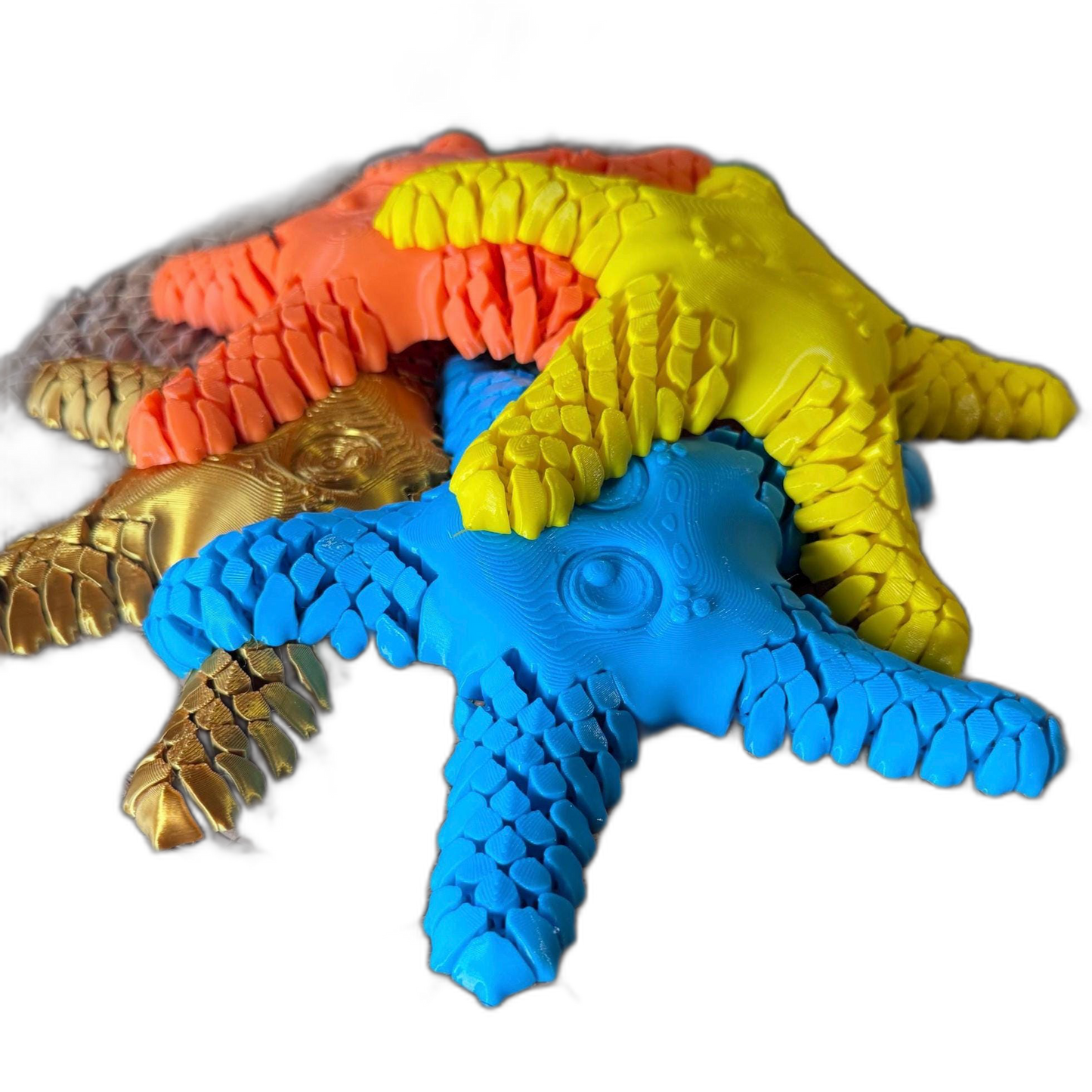 Articulated 3D Starfish Fidget Toy