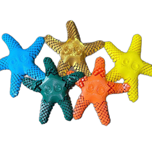 Articulated 3D Starfish Fidget Toy