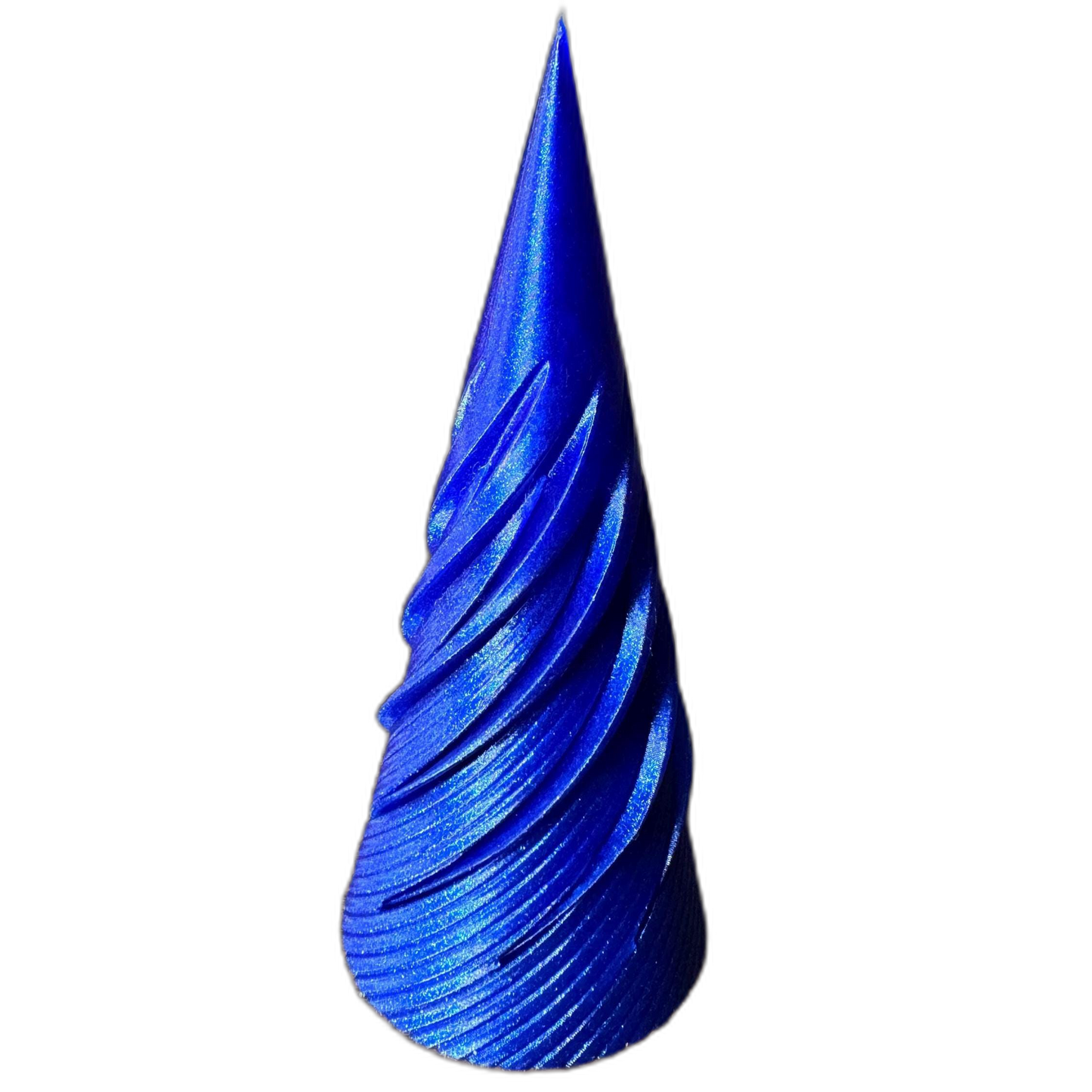 Glitter Infinity Spiral Christmas Tree