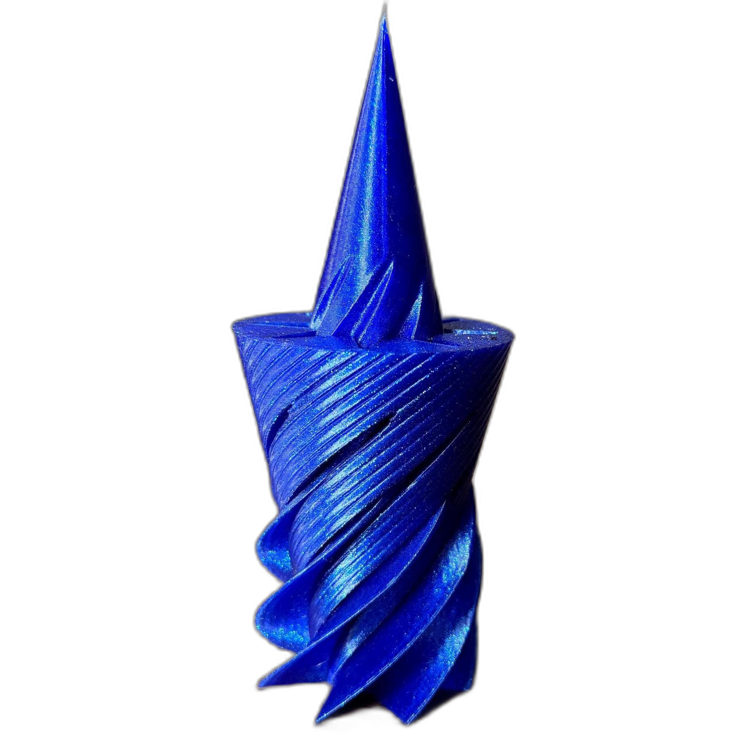 Glitter Infinity Spiral Christmas Tree