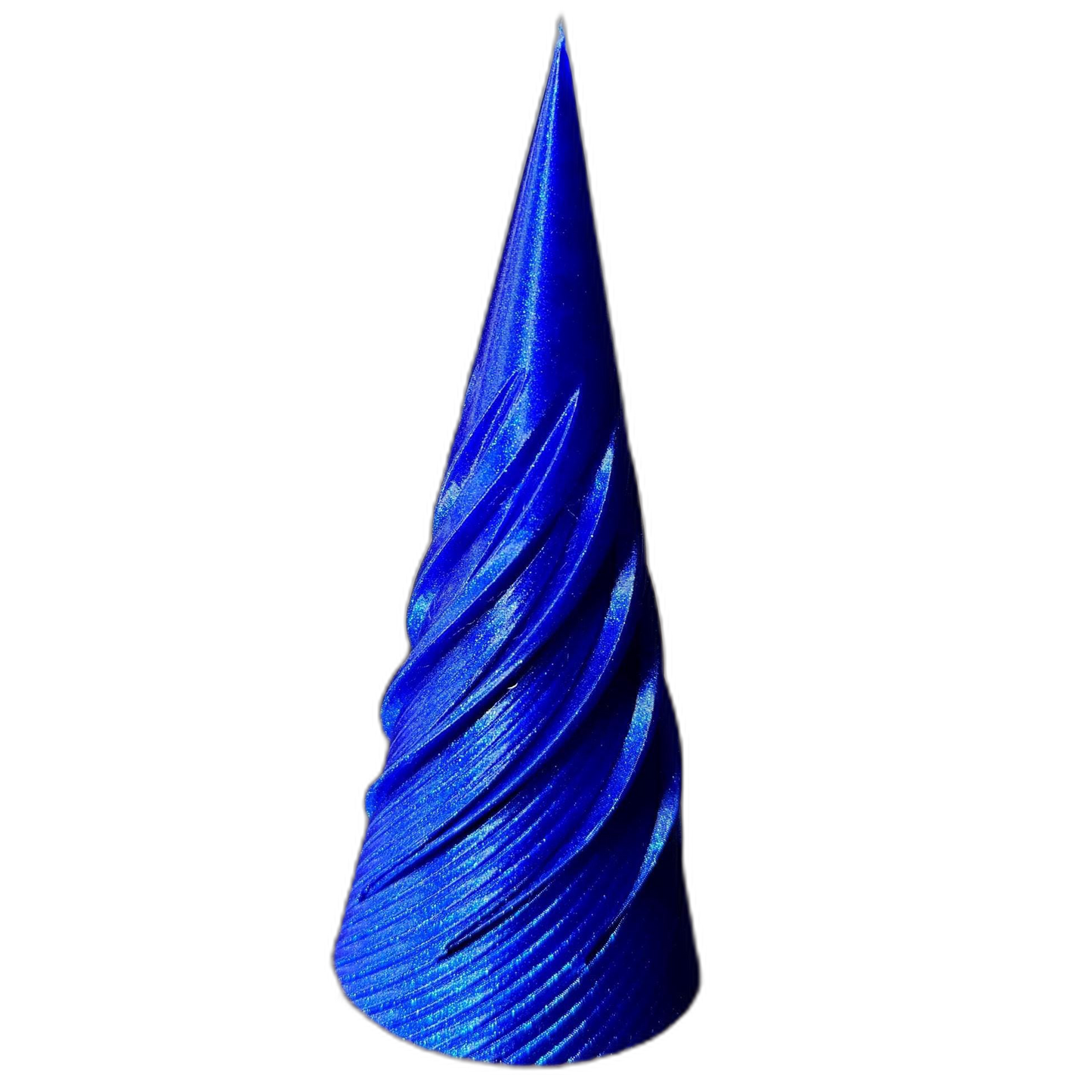Glitter Infinity Spiral Christmas Tree