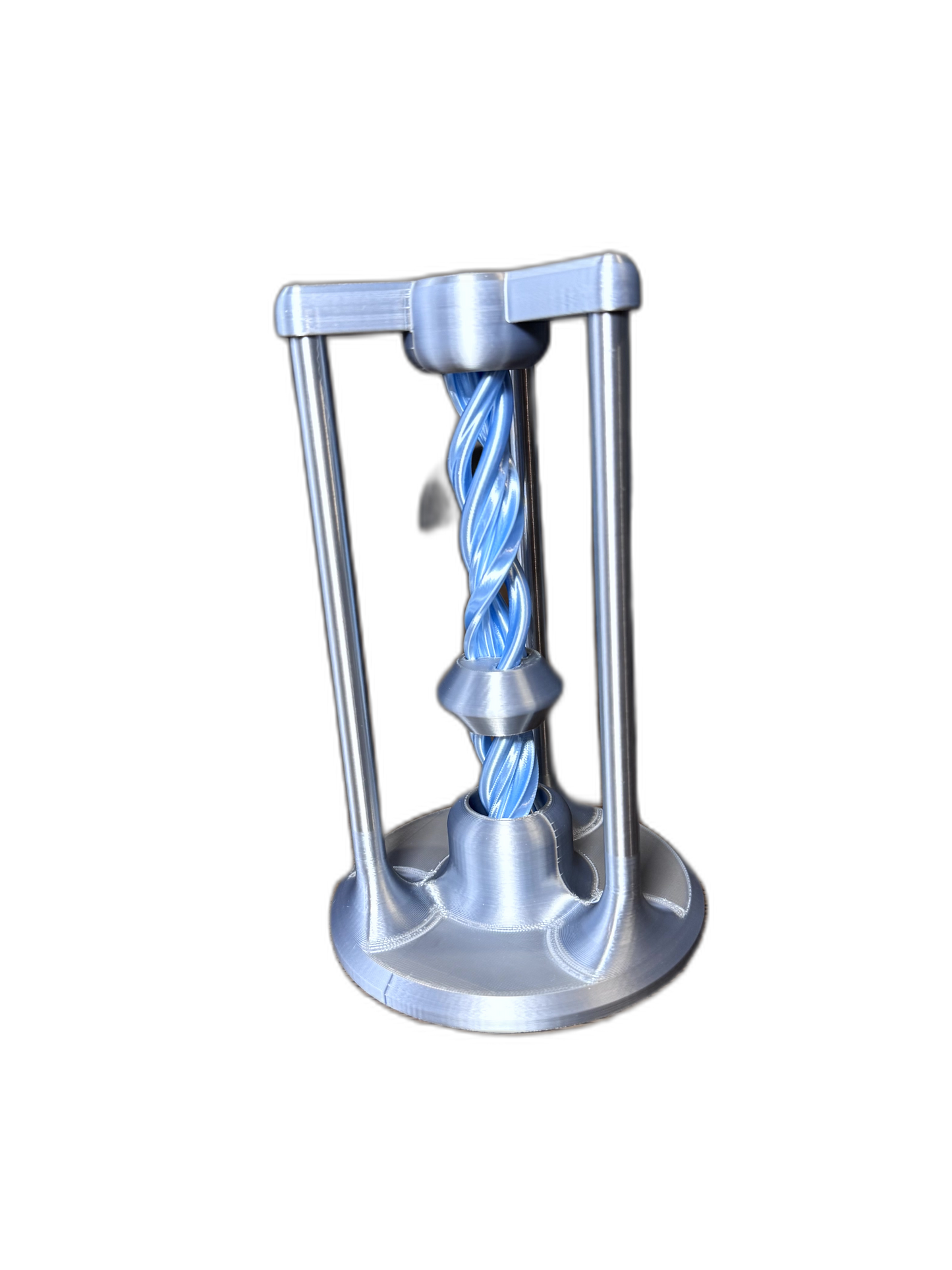 Portal Desk Sculpture - Optical Illusion Art, Customizable Colors, 3D-Printed Design Desk decor Office Accent Fidget