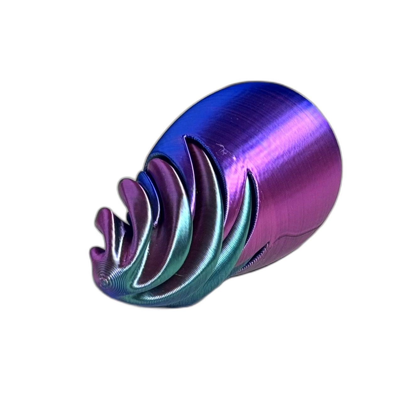Small Spiral Egg Fidget Ornament