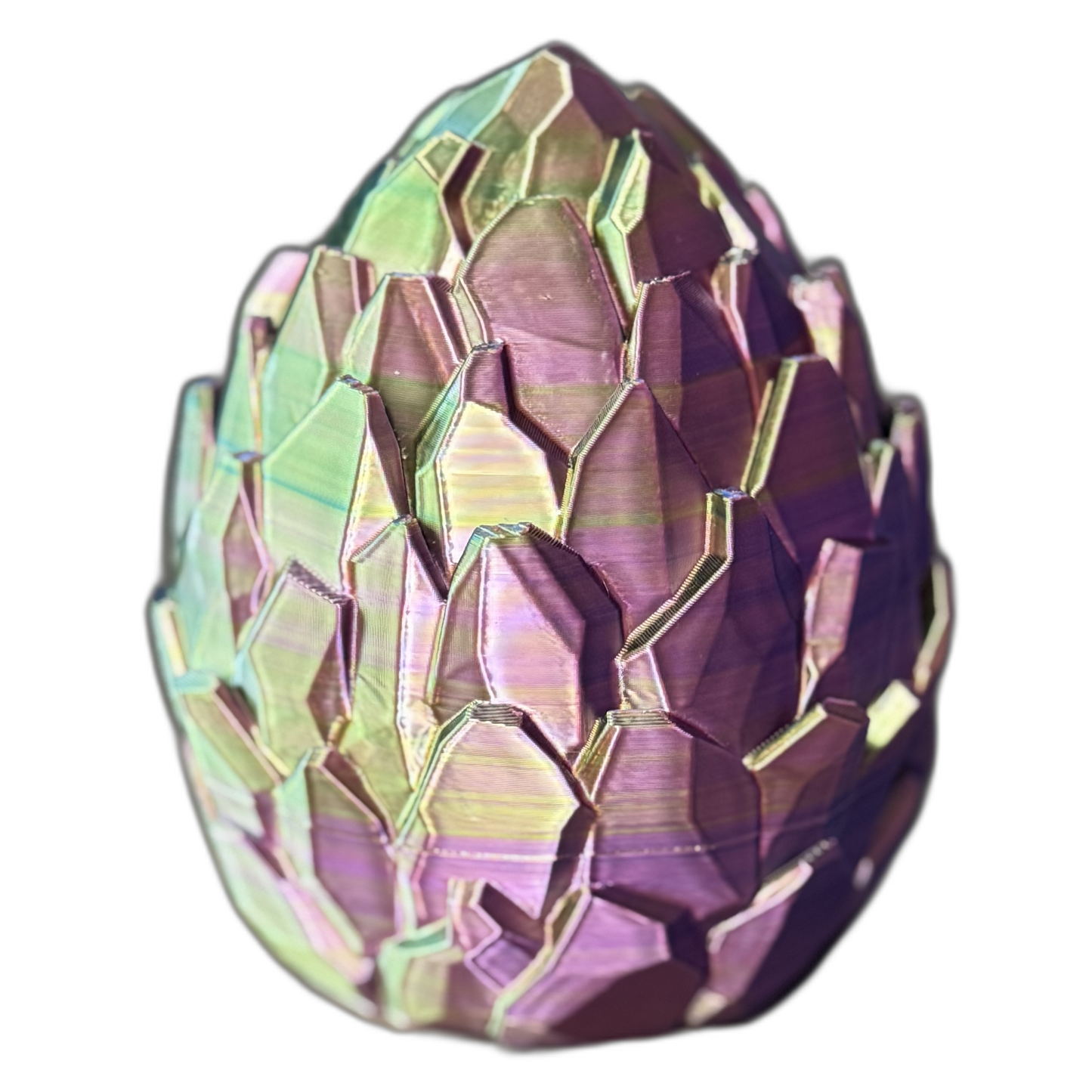 Crystal Dragon Egg with Twist-Open Shell & Articulated Dragon | Fantasy Display Gift