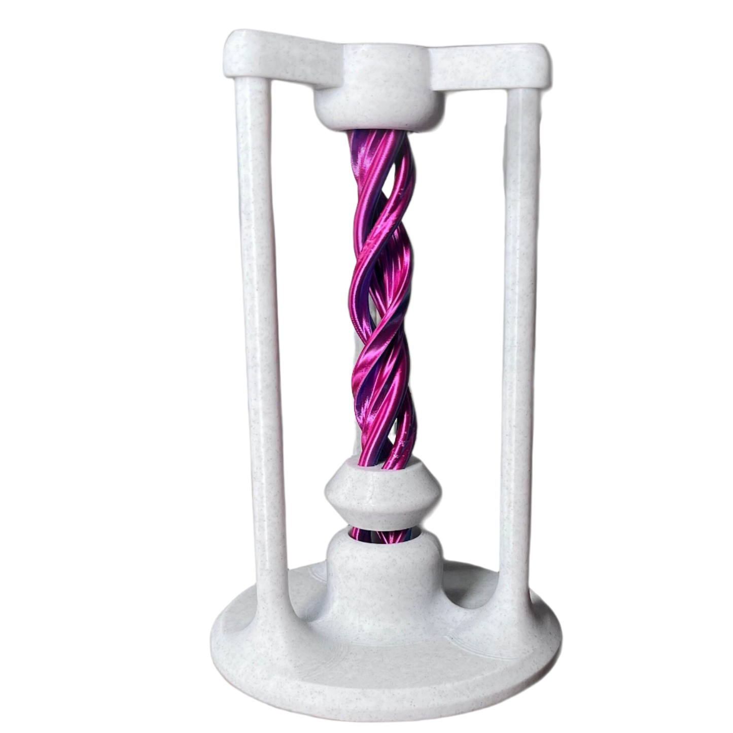 Portal Desk Sculpture - Optical Illusion Art, Customizable Colors, 3D-Printed Design Desk decor Office Accent Fidget