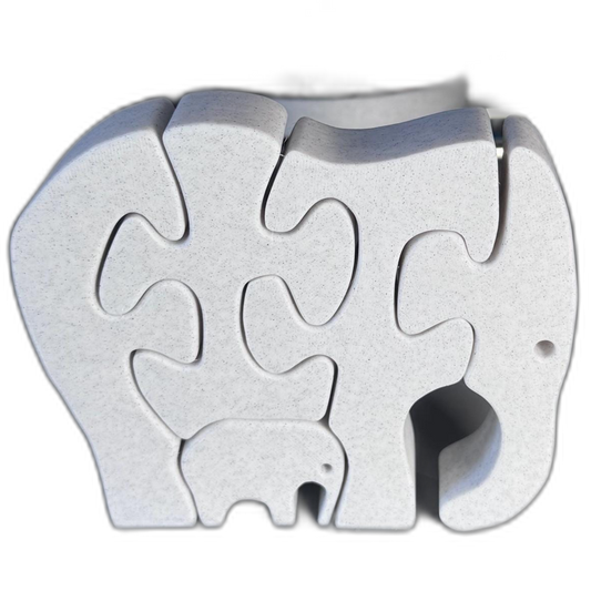 Simple 3D Elephant Puzzle